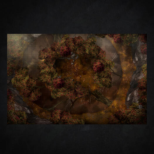 Autumn Forest Den | Maphammer | D&amp;D
