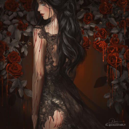 Alina | The Poisoner | by I. V. Ophellia | Collaboration by @ophallic | 2024