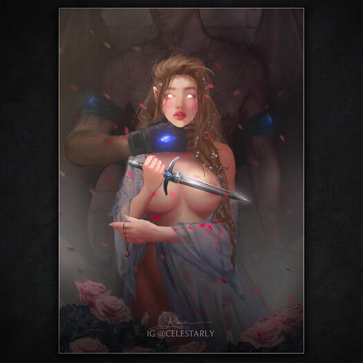 Elriel | ACOTAR | by Sarah J. Maas | Commissioned by @lovelyfawnxx | 2024