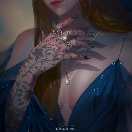 Feyre | ACOTAR | by Sarah J. Maas | Collaboration by @starstrungjewelry | 2024