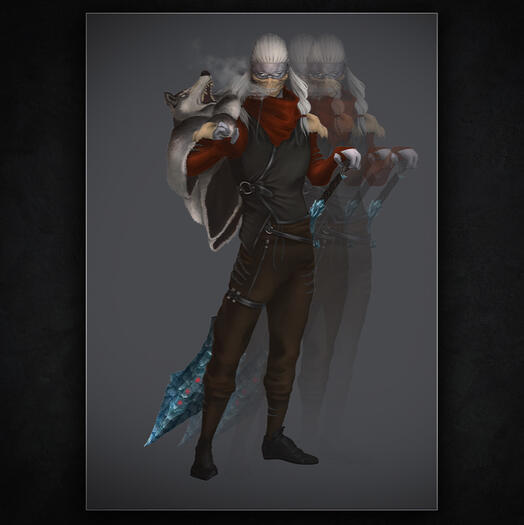 Maxim &quot;The Seeker&quot; | Changeling | D&amp;D | Original | Commissioned by - pirate4jesus | 2020
